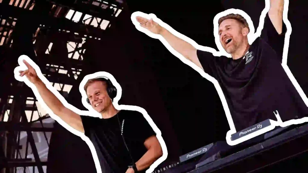 DAVID GUETTA AND ARMIN VAN BUUREN