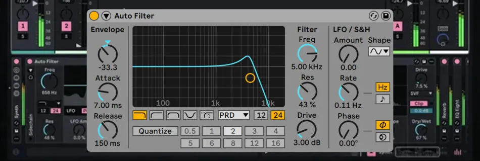 Ableton Live Filter