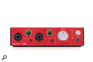focusrite clarett series gains three usb interfaces - detail 2