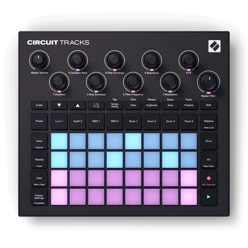 novation launch circuit tracks - detail 2