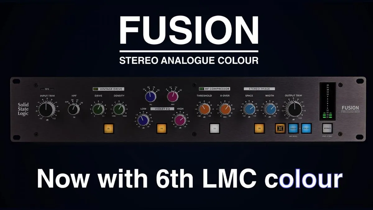 ssl fusion analogue colouration box debuted at aes - detail 4