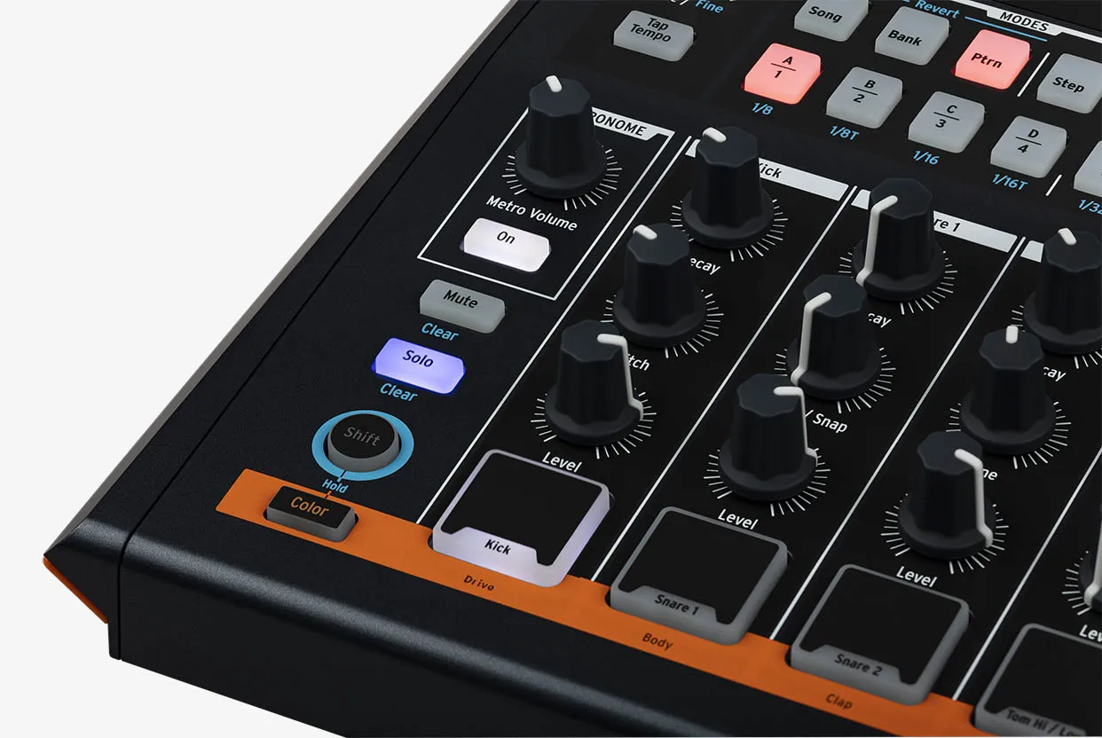 arturia announce lower-cost drumbrute impact - detail 1