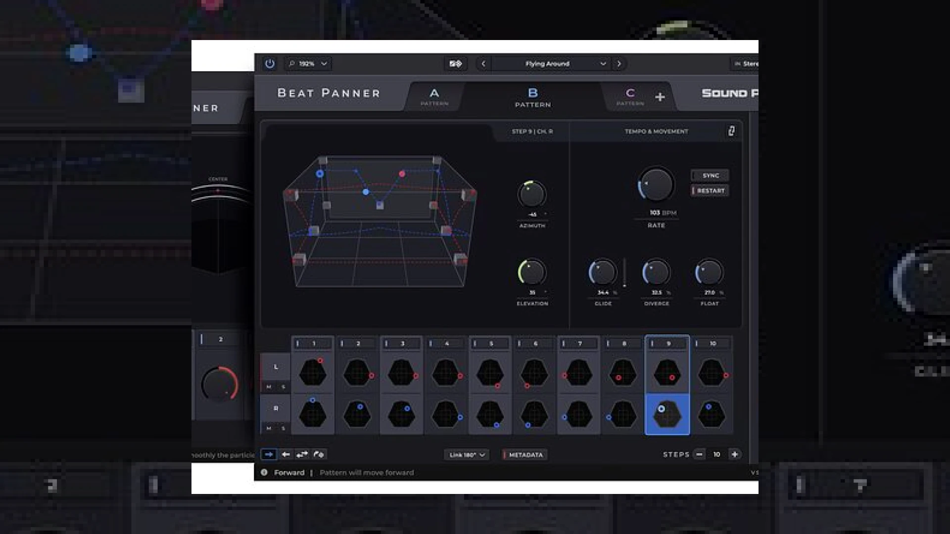 Sound Particles update Beat Panner | SM Mastering 1 sound particles update beat panner