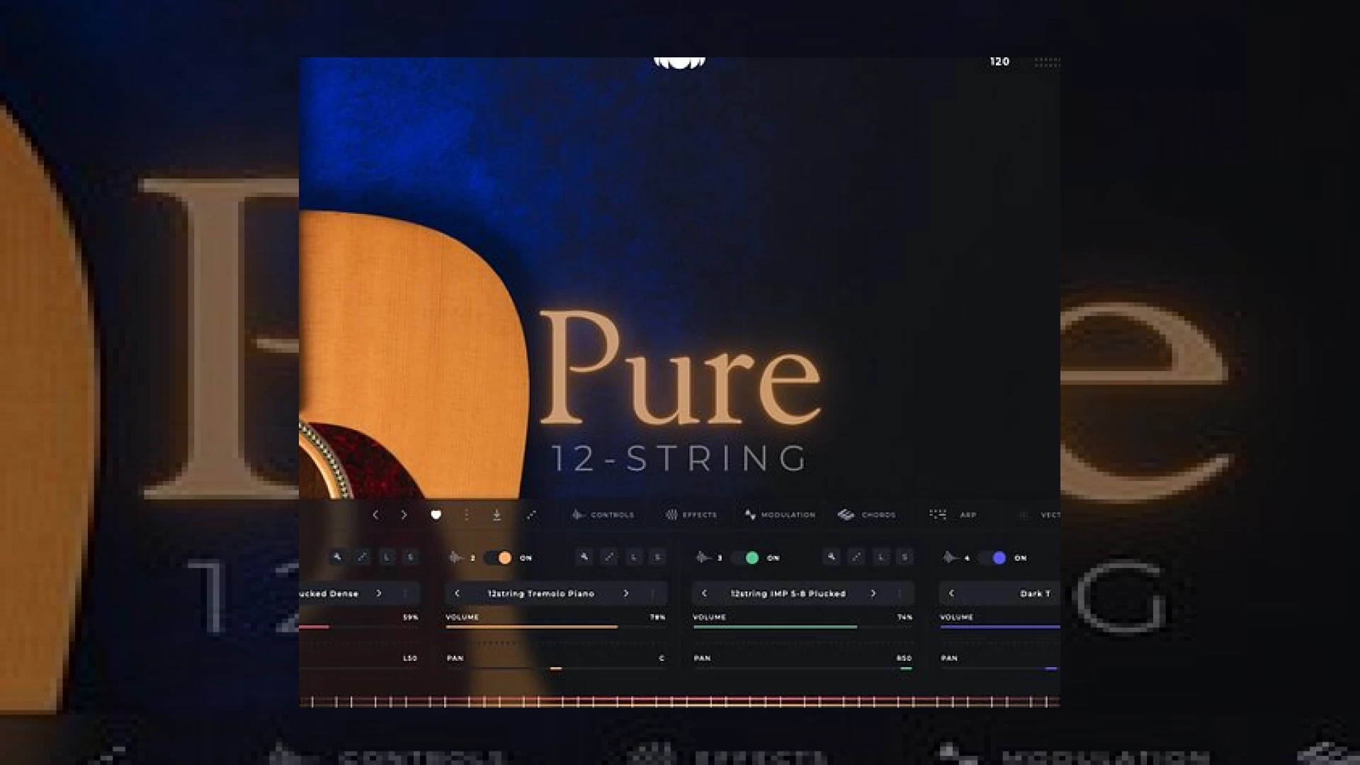 sonora cinematic launch pure 12-string for soundbox