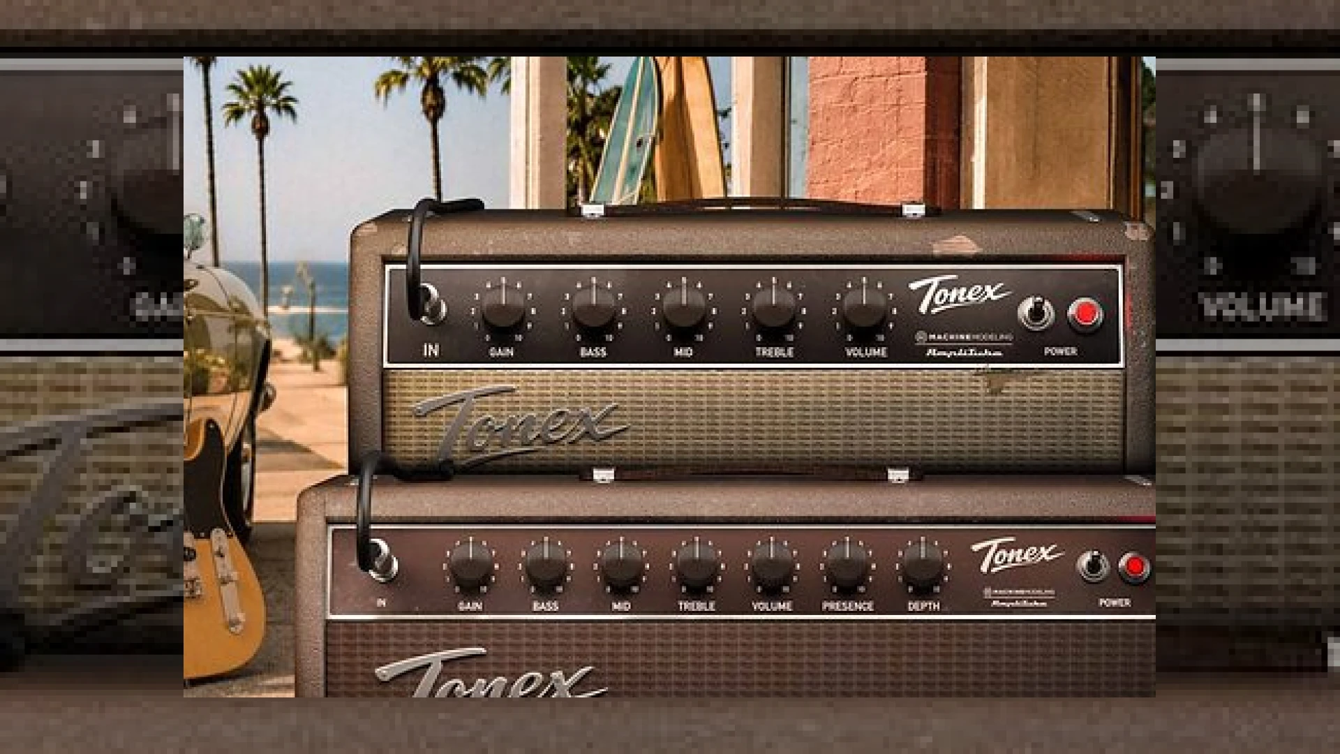 ik multimedia add brown panel signature collection to tonex