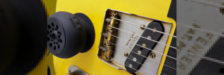 musikmesse: fluid audio suction cup amp sticks to guitar