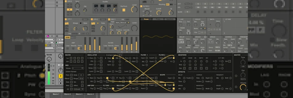 max for cats launch 8-voice analogue-modelling synth for ableton