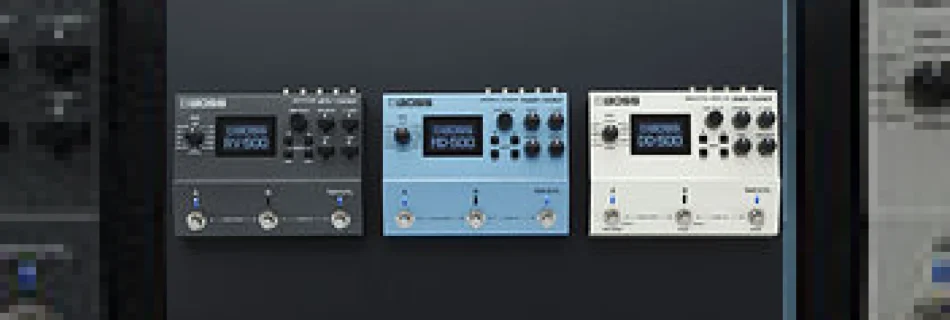 boss unveils three new pedals and practice amp