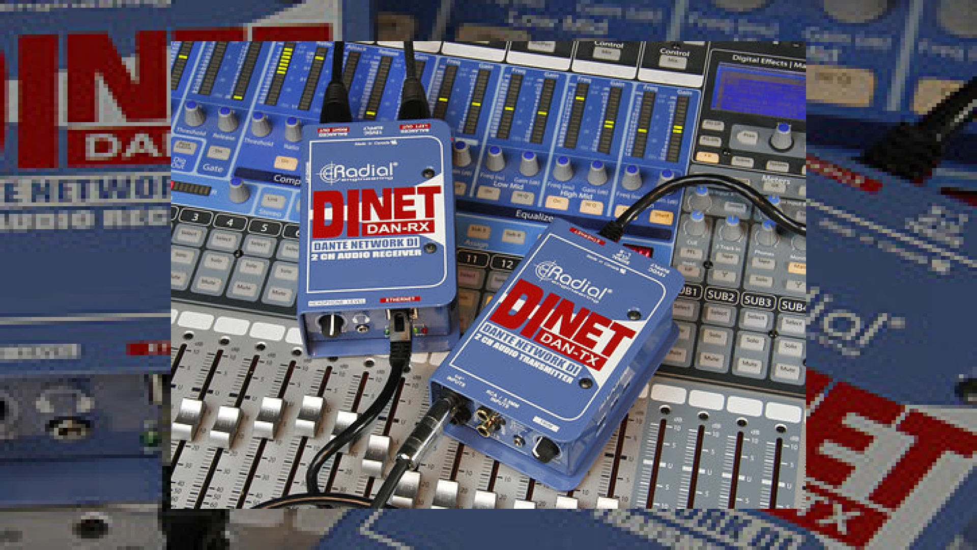 Radial's stereo Dante audio converters out now | SM Mastering 1 radial's stereo dante audio converters out now