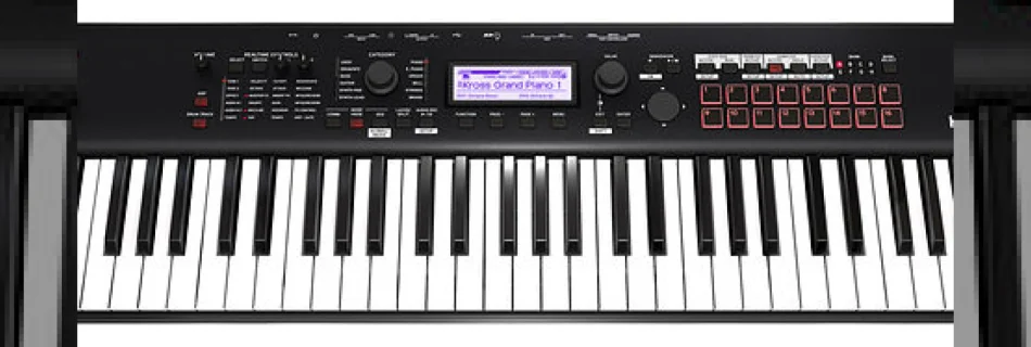korg launch kross 2 synth, new digital piano and arranger keyboards