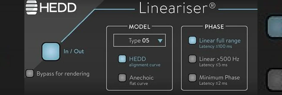 hedd lineariser plug-in addresses monitor phase