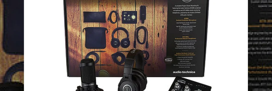 audio-technica & audient team up for studio bundle