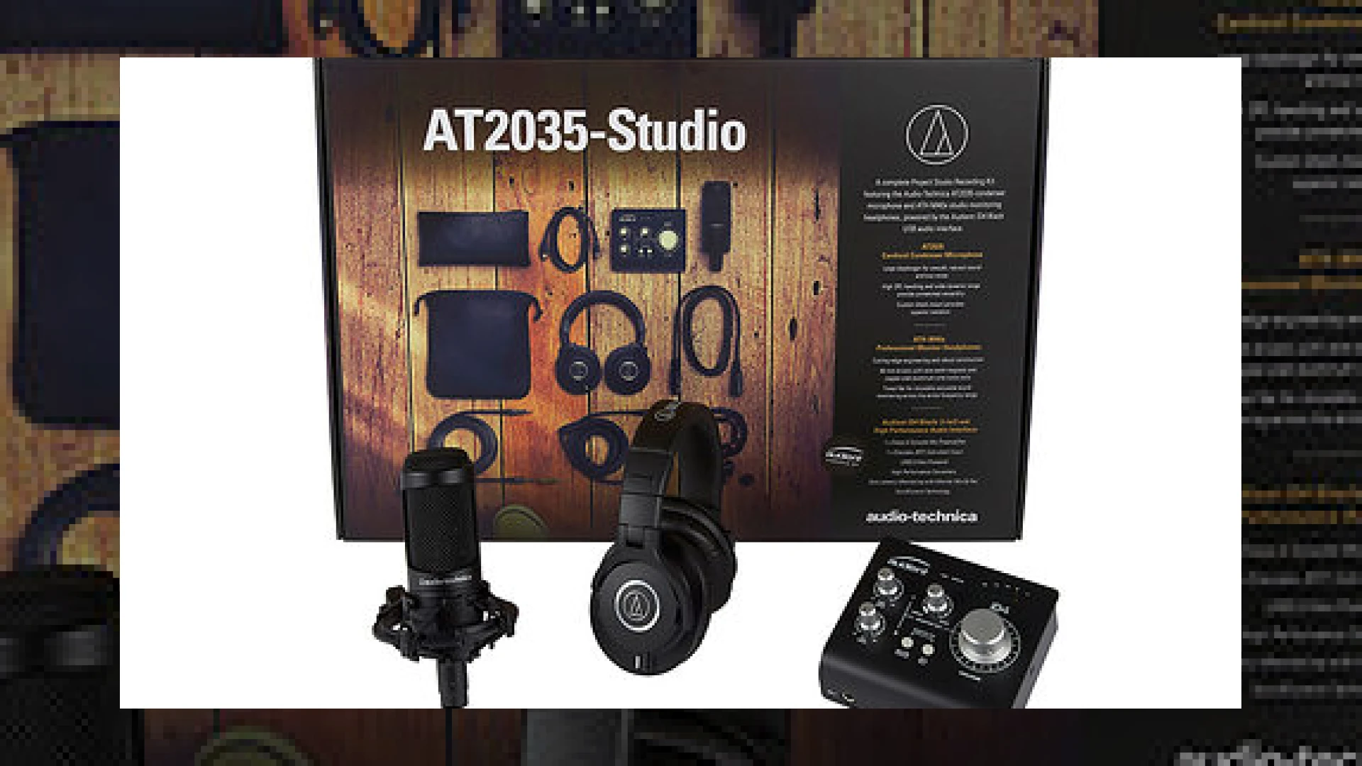audio-technica & audient team up for studio bundle