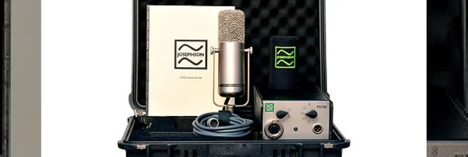 josephson now shipping c725 hybrid tube mic