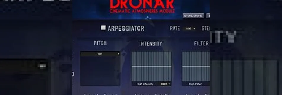 dronar: cinematic atmospheres released
