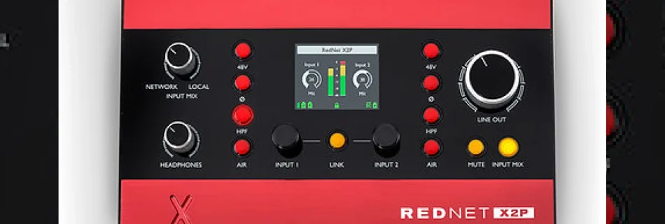 focusrite unveil 2x2 dante interface & red16line