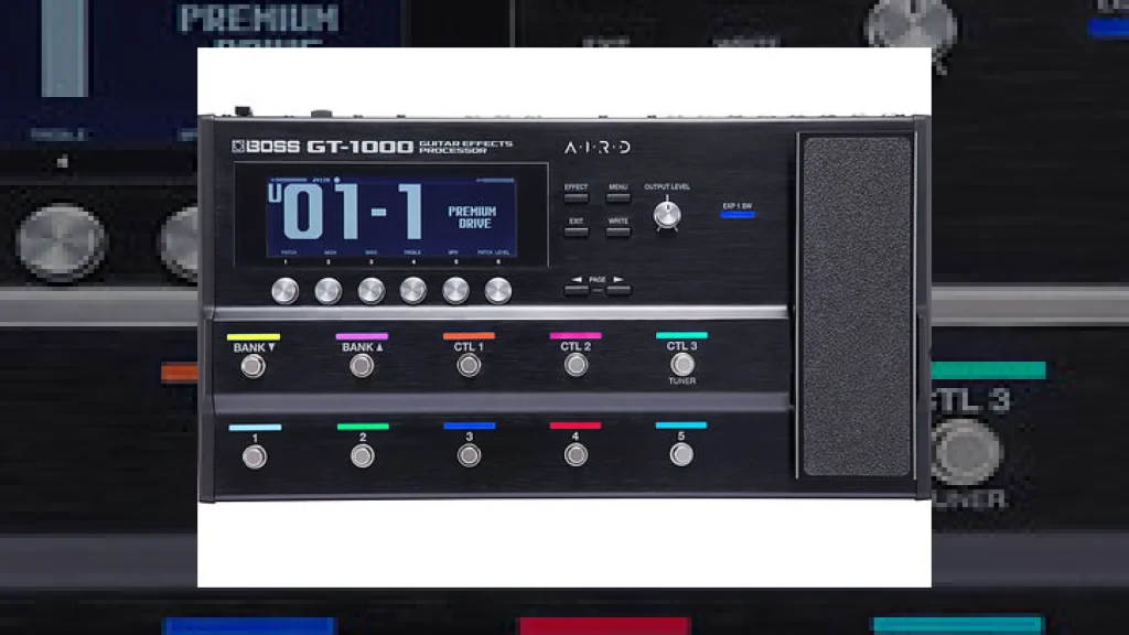Boss announce GT-1000 guitar effects processor | SM Mastering