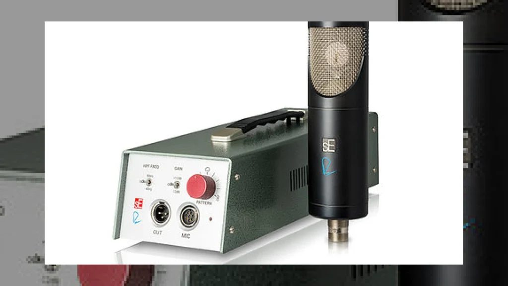 sE Electronics and Rupert Neve design RNT tube mic | SM Mastering