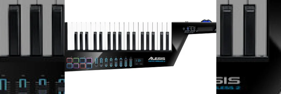 alesis announce keytar midi controller and electronic drum kits