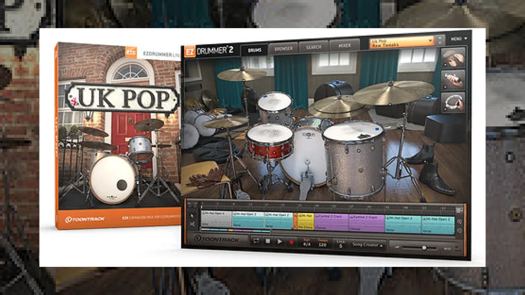 Toontrack UK Pop EZX celebrates over 50 years of UK pop music | SM Mastering