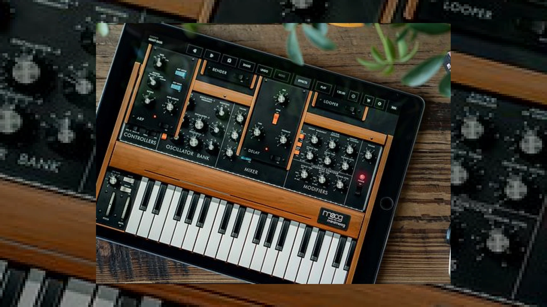 Minimoog Model D comes to iOS | SM Mastering 1 minimoog model d comes to ios