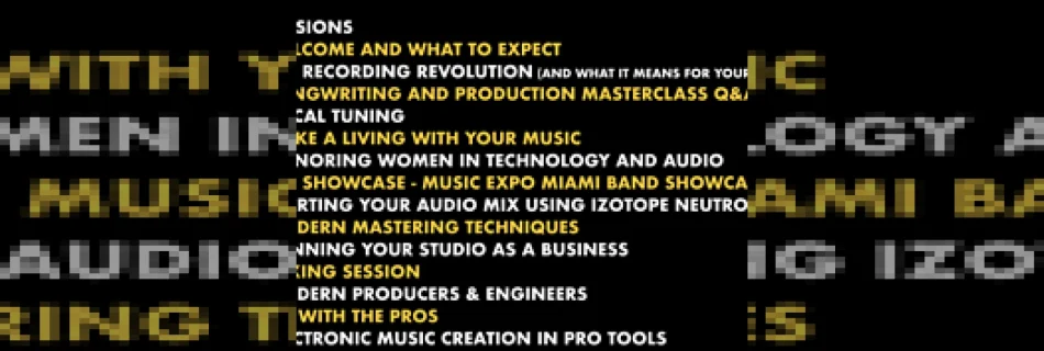 music expo miami 2018 programme announced