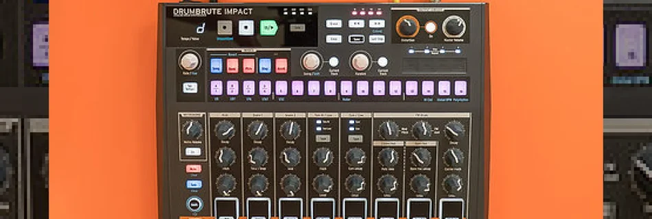 arturia announce lower-cost drumbrute impact