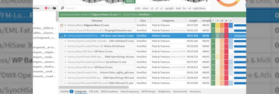 sononym aim to make sample substitution easy
