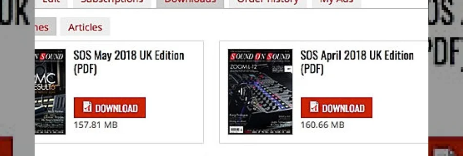 sos launches downloadable full issue pdf