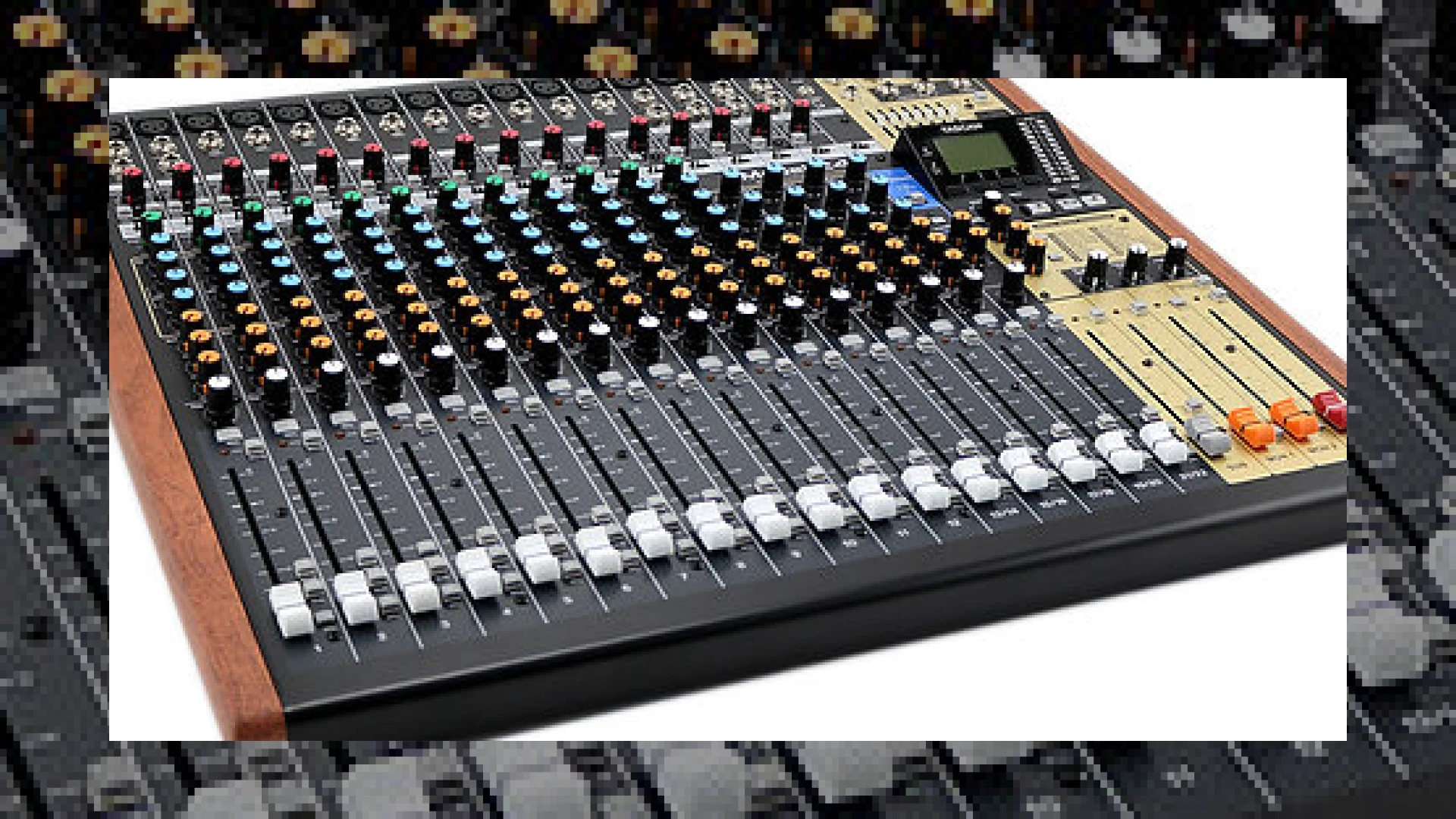 tascam reveal model 24 recorder, usb interface & mixer
