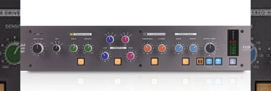 ssl fusion aims to bring analogue character to in-the-box mixes