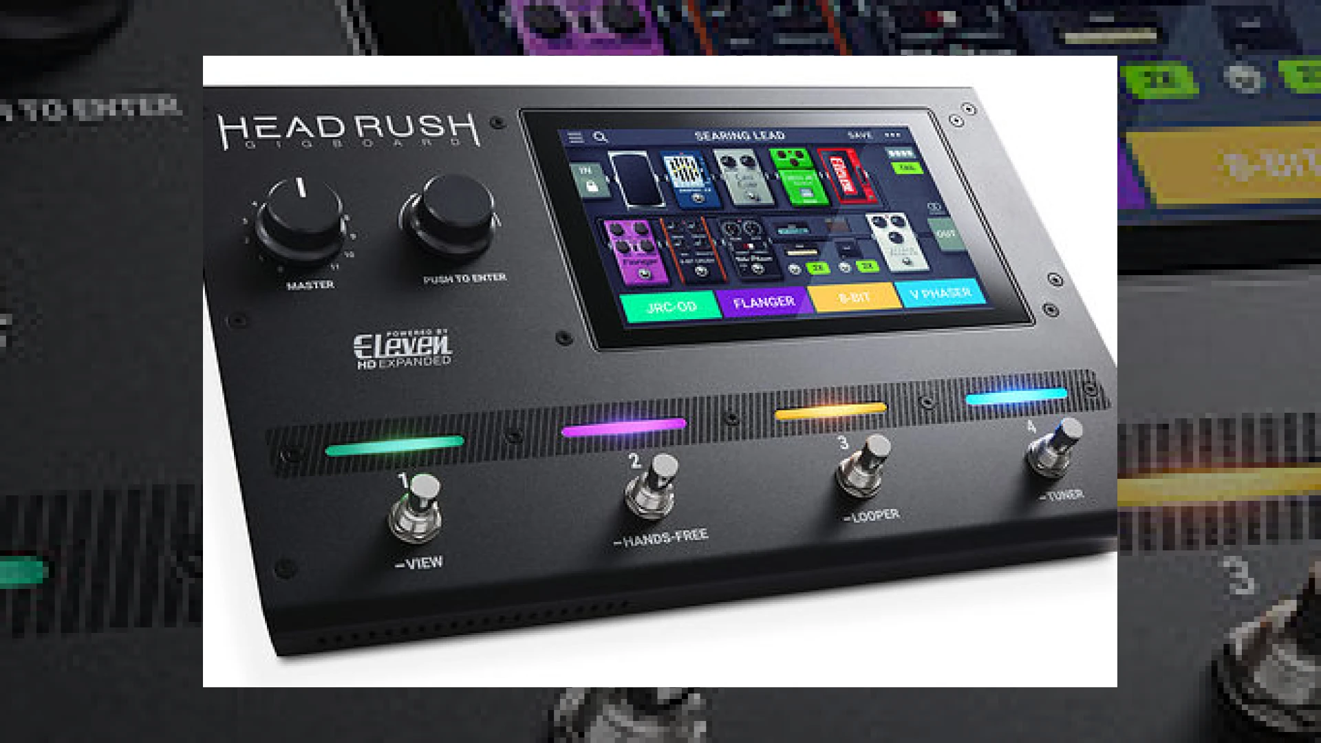 HeadRush release compact Gigboard guitar FX box | SM Mastering 1 headrush release compact gigboard guitar fx box