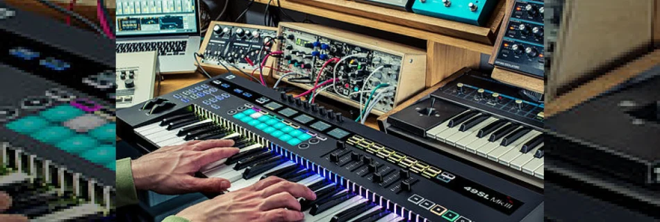novation launch flagship sl mkiii controllers