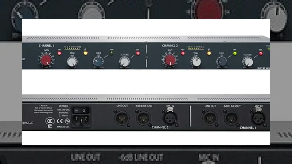 Rupert Neve Designs launch 5211 preamp at AES | SM Mastering
