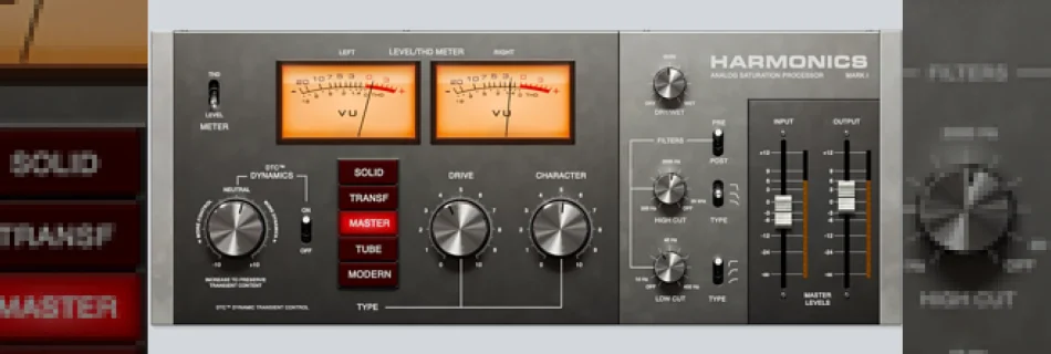 softube launch harmonics dynamic distortion plug-in