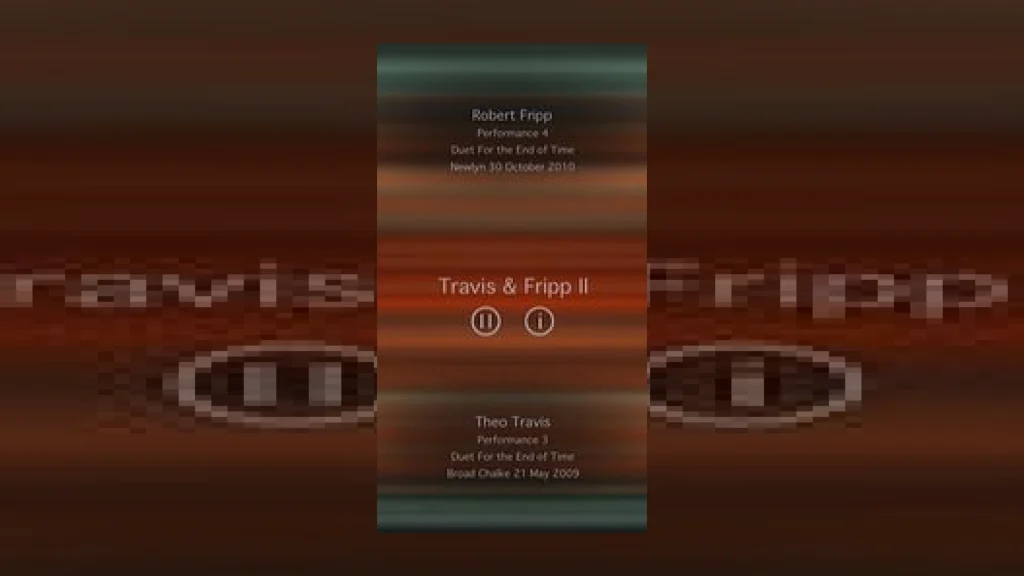 Travis & Fripp music apps | SM Mastering