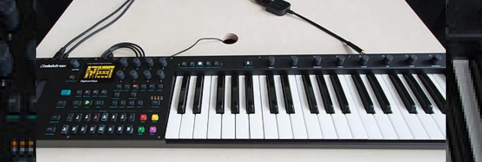 elektron debut digitone keys at superbooth 2019