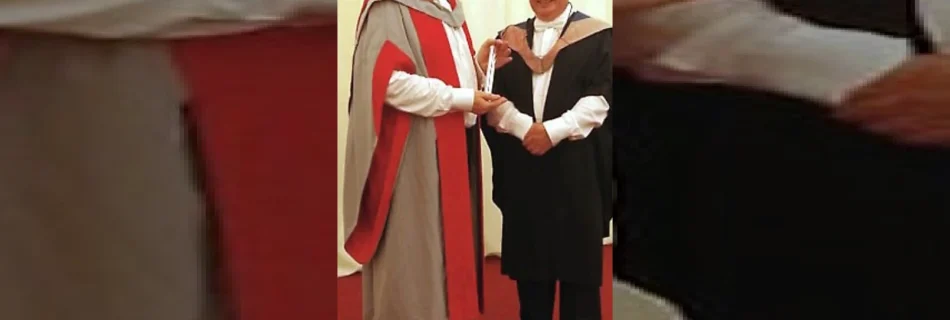 hugh robjohns awarded honorary doctorate
