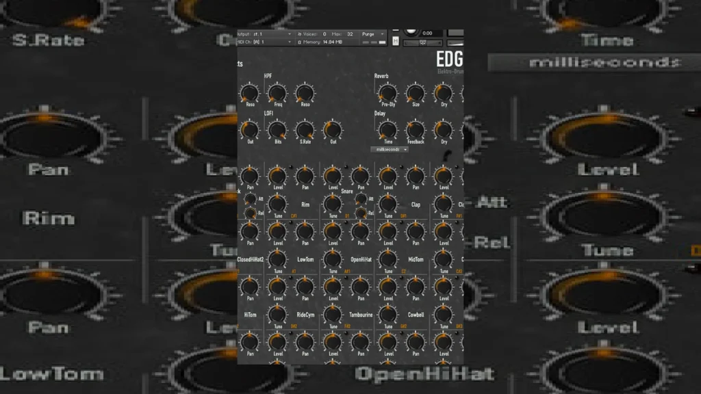 EDG-20 retro drum module for NI Kontakt | SM Mastering