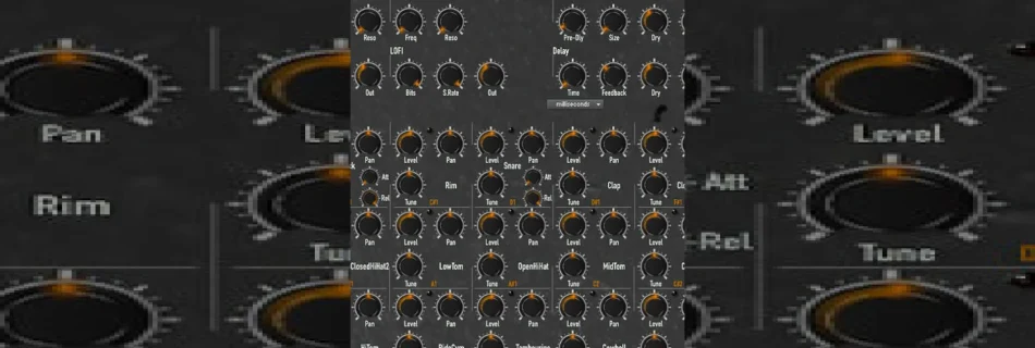 edg-20 retro drum module for ni kontakt