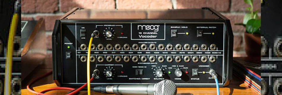the moog vocoder is back!