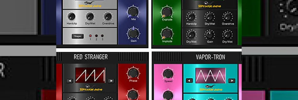 tapewrm audio: classic effects with a dash of distortion