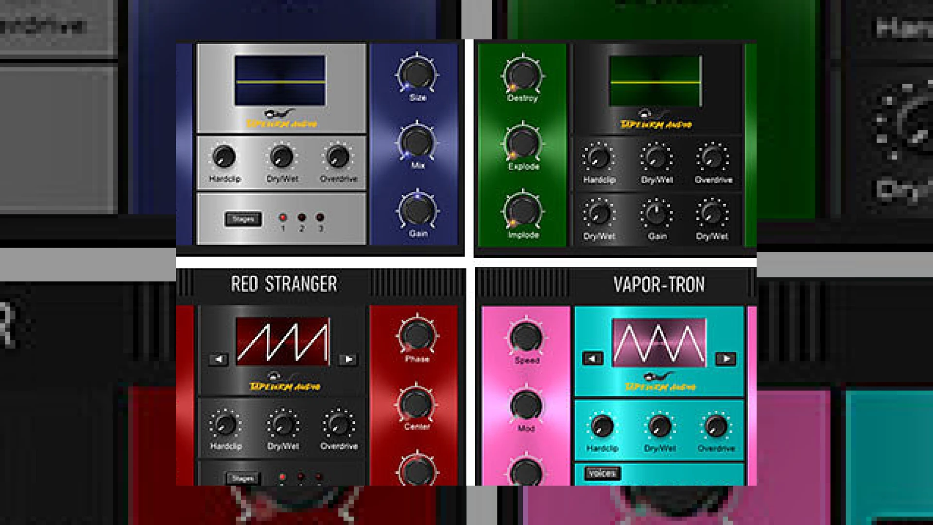 TapeWrm Audio: classic effects with a dash of distortion | SM Mastering 1 tapewrm audio: classic effects with a dash of distortion