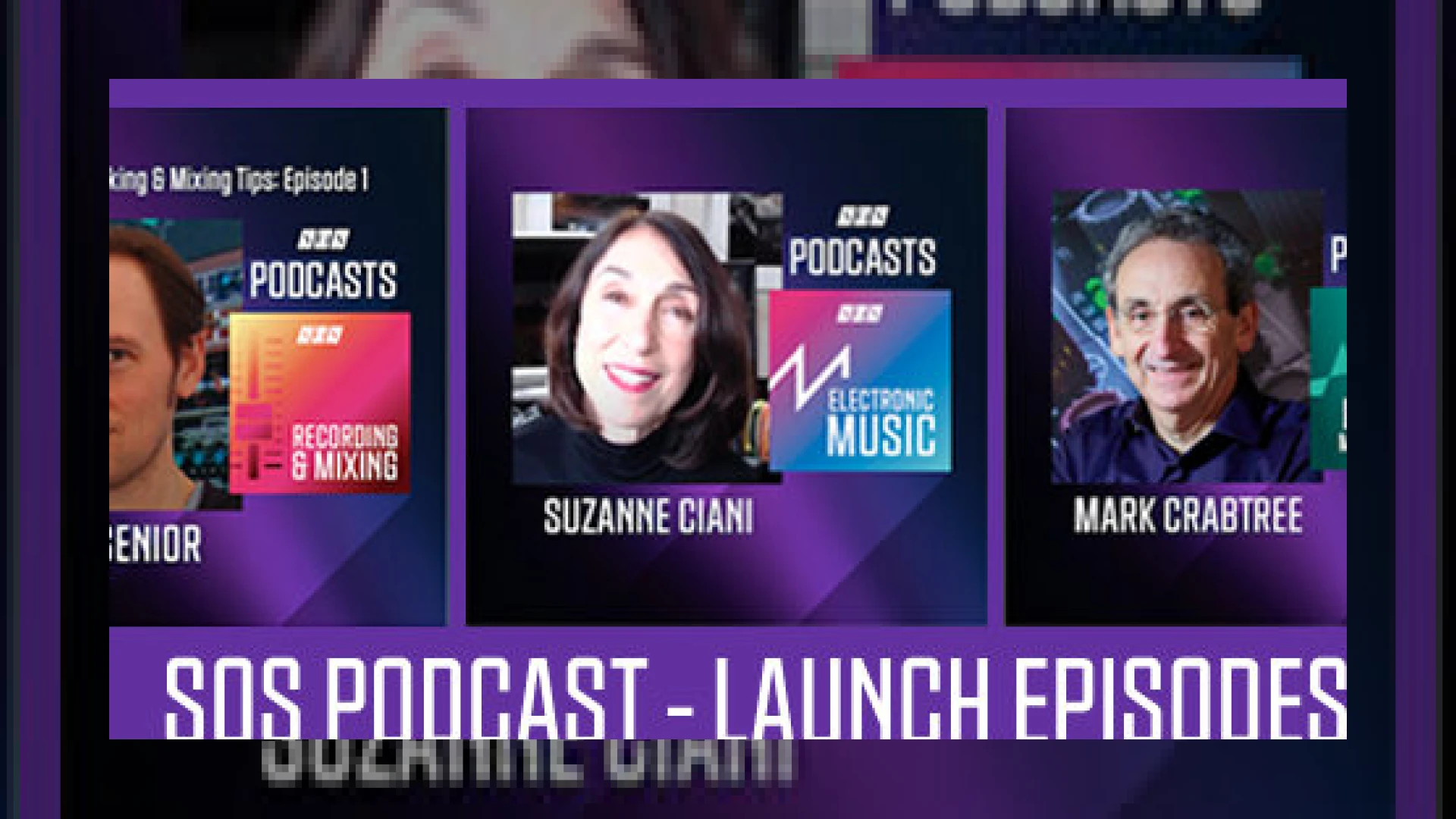 sos launches 3 podcast channels