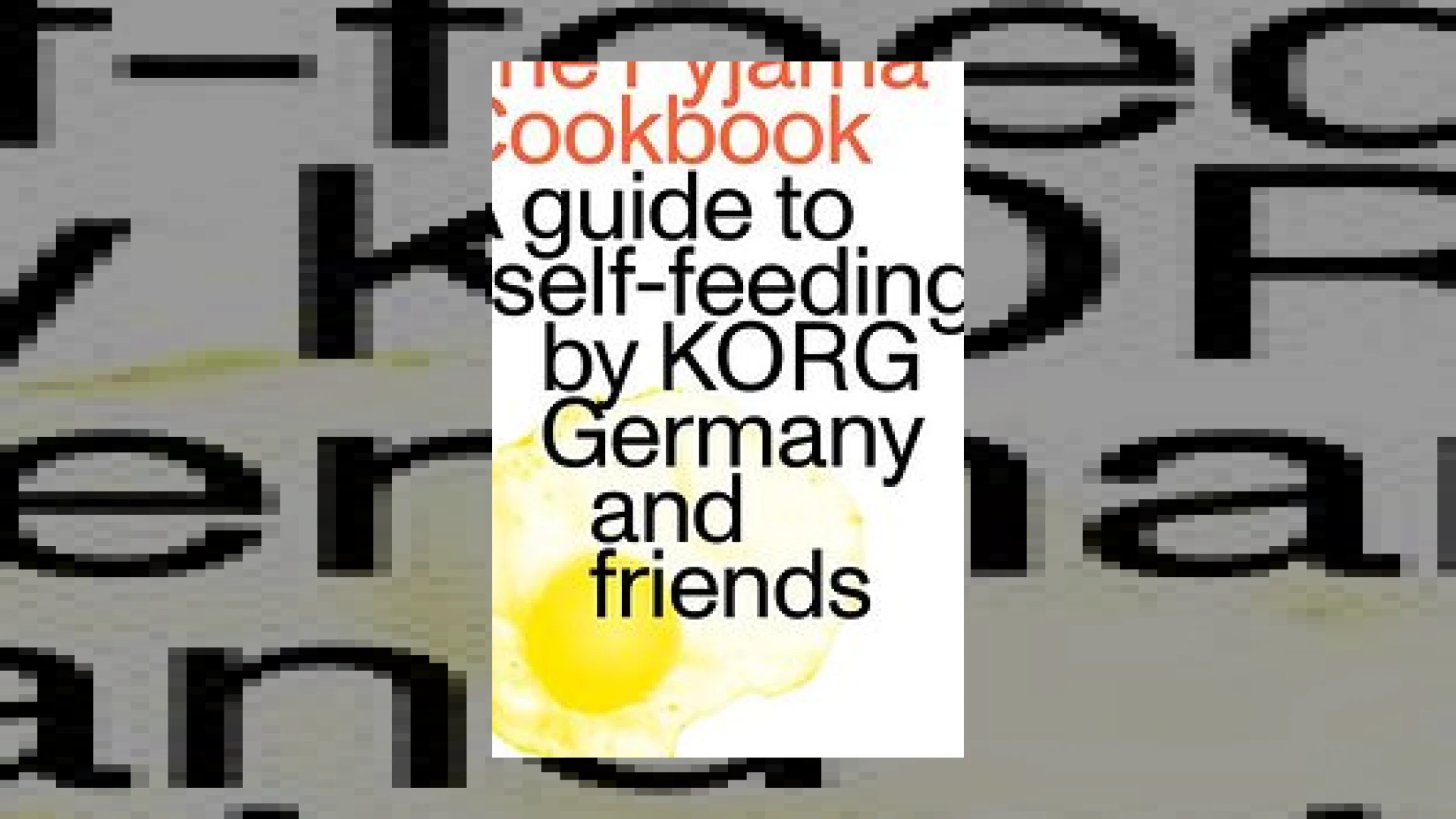 Korg release The Pyjama Cookbook | SM Mastering 1 korg release the pyjama cookbook