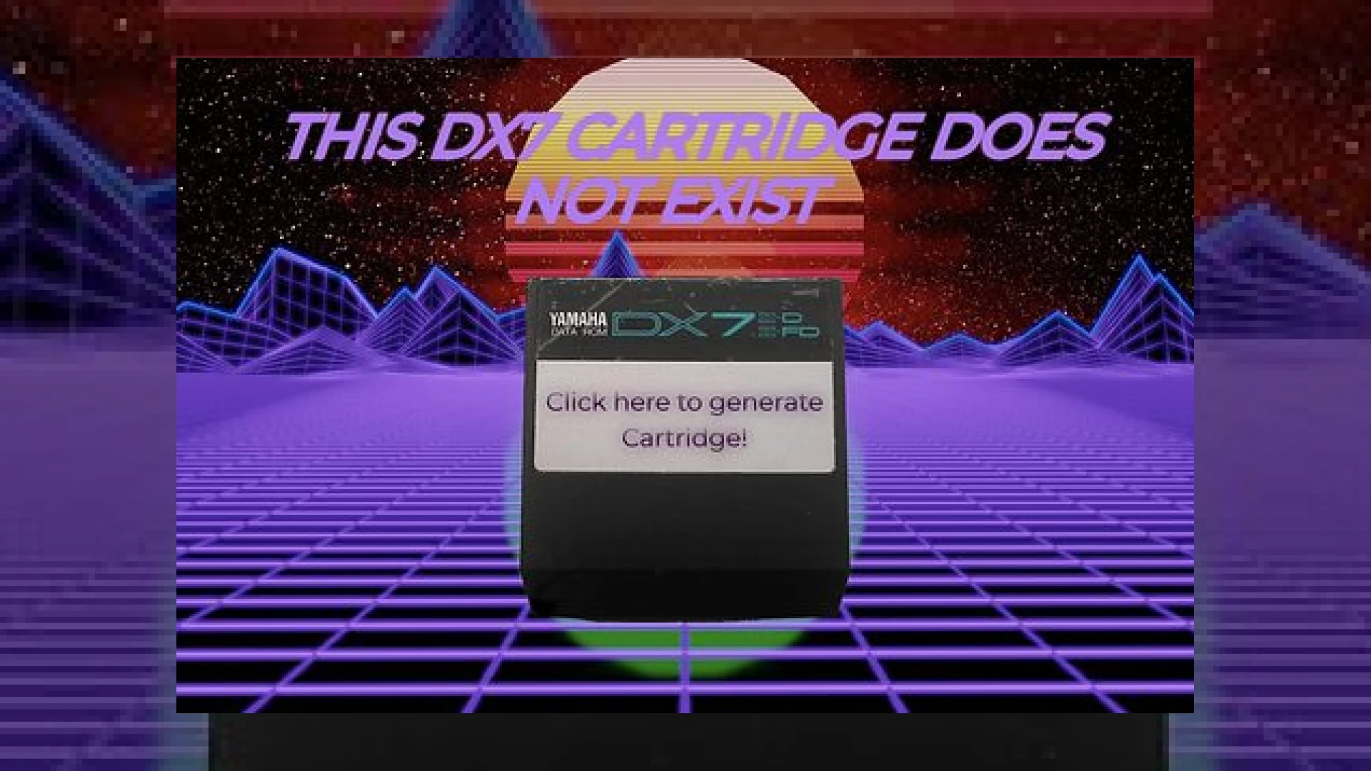 online dx7 patch generator launched
