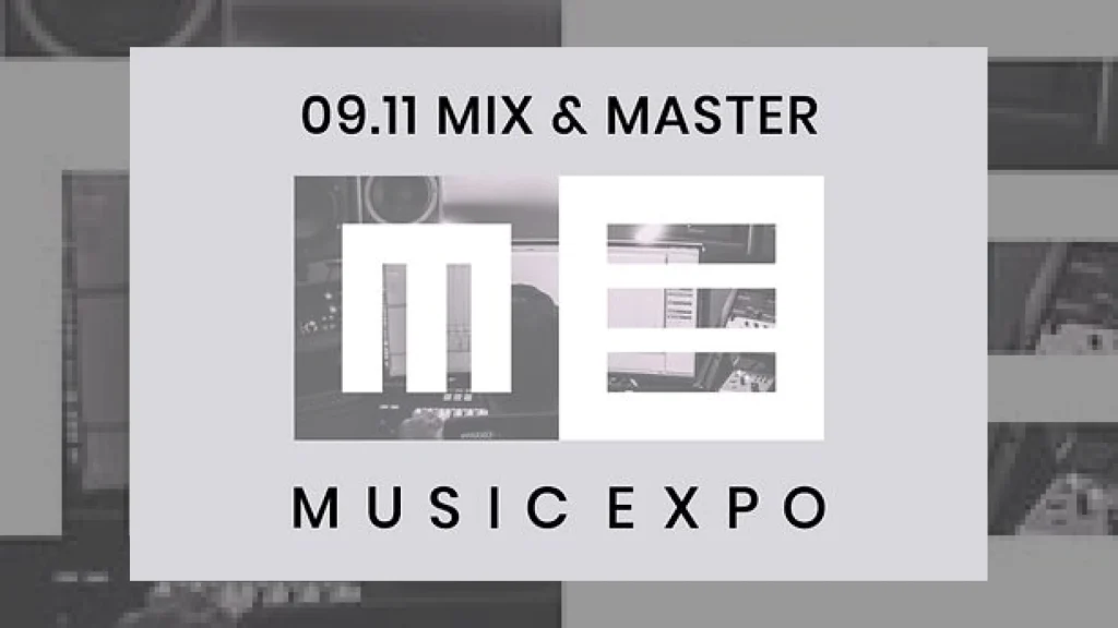 Music Expo Mix & Master line-up confirmed | SM Mastering