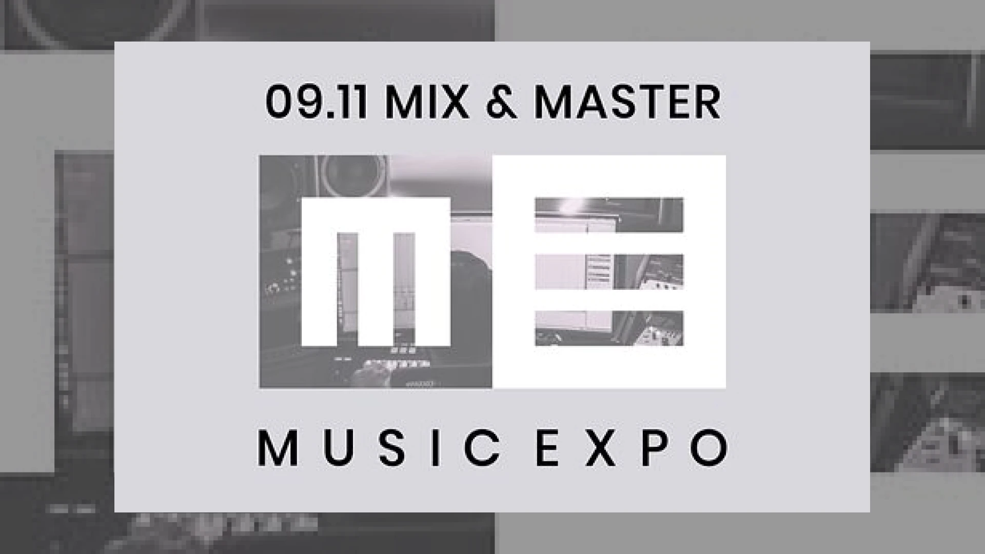 Music Expo Mix & Master line-up confirmed | SM Mastering 1 music expo mix & master line-up confirmed