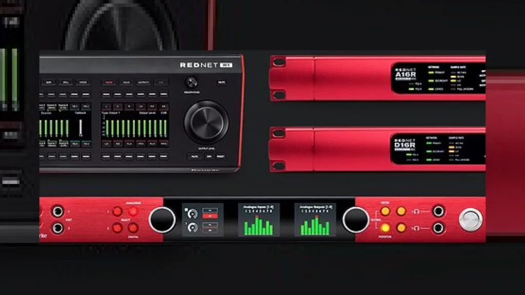 Focusrite expand RedNet range… | SM Mastering