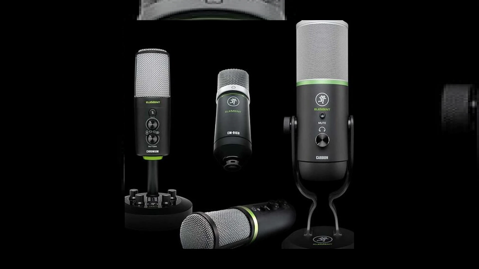 new headphones & usb mics from mackie